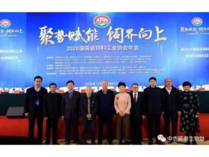聚勢賦能，飼界向上—中農(nóng)穎泰祝賀2020年湖南省飼料工業(yè)協(xié)會(huì)年會(huì)圓滿成功